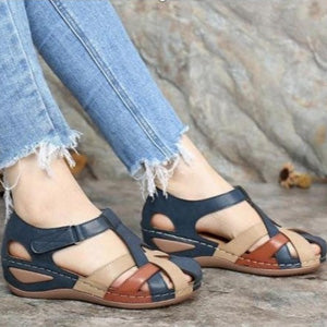 ✨🩰【Sezónna akcia】【35-43】Dámske pohodlné rímske sandále z mäkkej kože