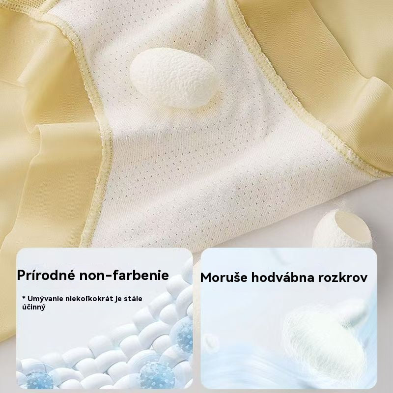 🔥🩲【Kúpte 3, získajte 3 zadarmo】🩲Sada 6 kusov za 27 eur -- Posledný deň - zľava 50 % - Antibakteriálna spodná bielizeň s vysokým pásom na kontrolu brušného tuku