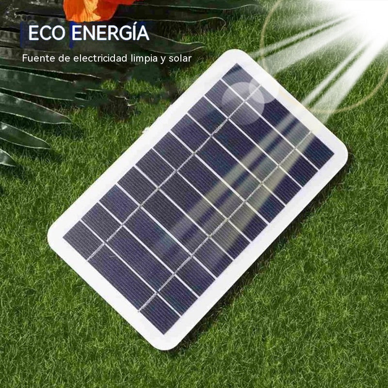 🌞Primavera: ¡50% de descuento!🔋Panel solar ultraligero (2W 5V) – Cargador USB portátil para senderismo y acampada – Versátil y resistente a la intemperie.