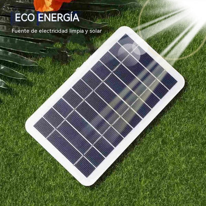 🌞Primavera: ¡50% de descuento!🔋Panel solar ultraligero (2W 5V) – Cargador USB portátil para senderismo y acampada – Versátil y resistente a la intemperie.