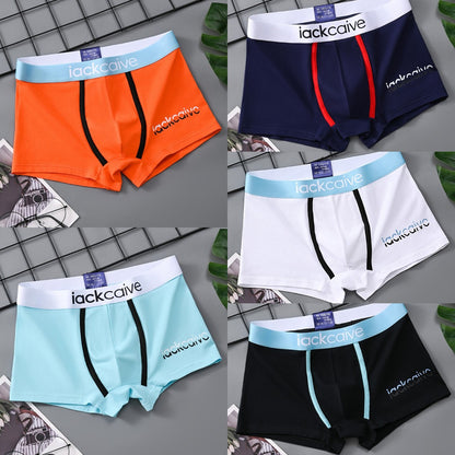 【Balenie 5 kusov】Mäkké a pohodlné pánske boxerky z čistej bavlny (M-3XL)