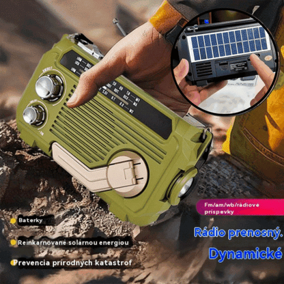 🏕️【-50%】(Zaručená pravosť) Multifunkčné prenosné svietidlo s AM rádiom