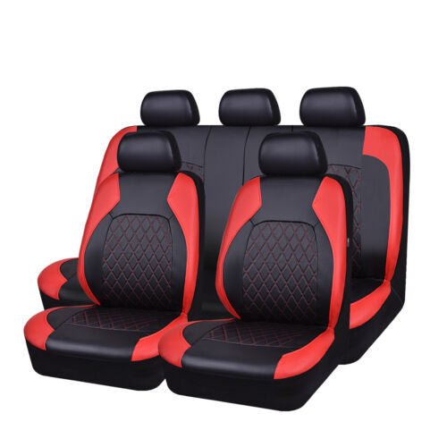 🚗🚗Juego universal de fundas para asientos de coche de cuero suave