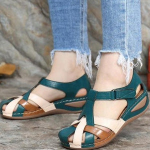 ✨🩰【Sezónna akcia】【35-43】Dámske pohodlné rímske sandále z mäkkej kože