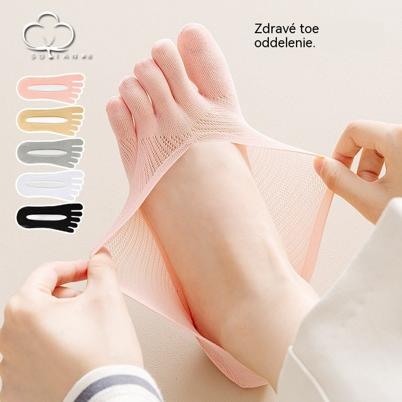【Kúpte 5 a získajte 5 zadarmo】🔥Najpredávanejšie🥳 Unisex ponožky s neviditeľnou špičkou, prispôsobia sa tvaru vašich nôh