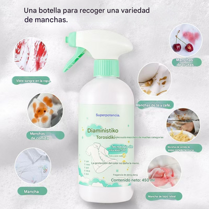 🔥🧴 [Compra 1 y llévate 1 gratis] Nuevo quitamanchas en spray sin enjuague: elimina rápidamente las manchas de los cuellos de las camisas.