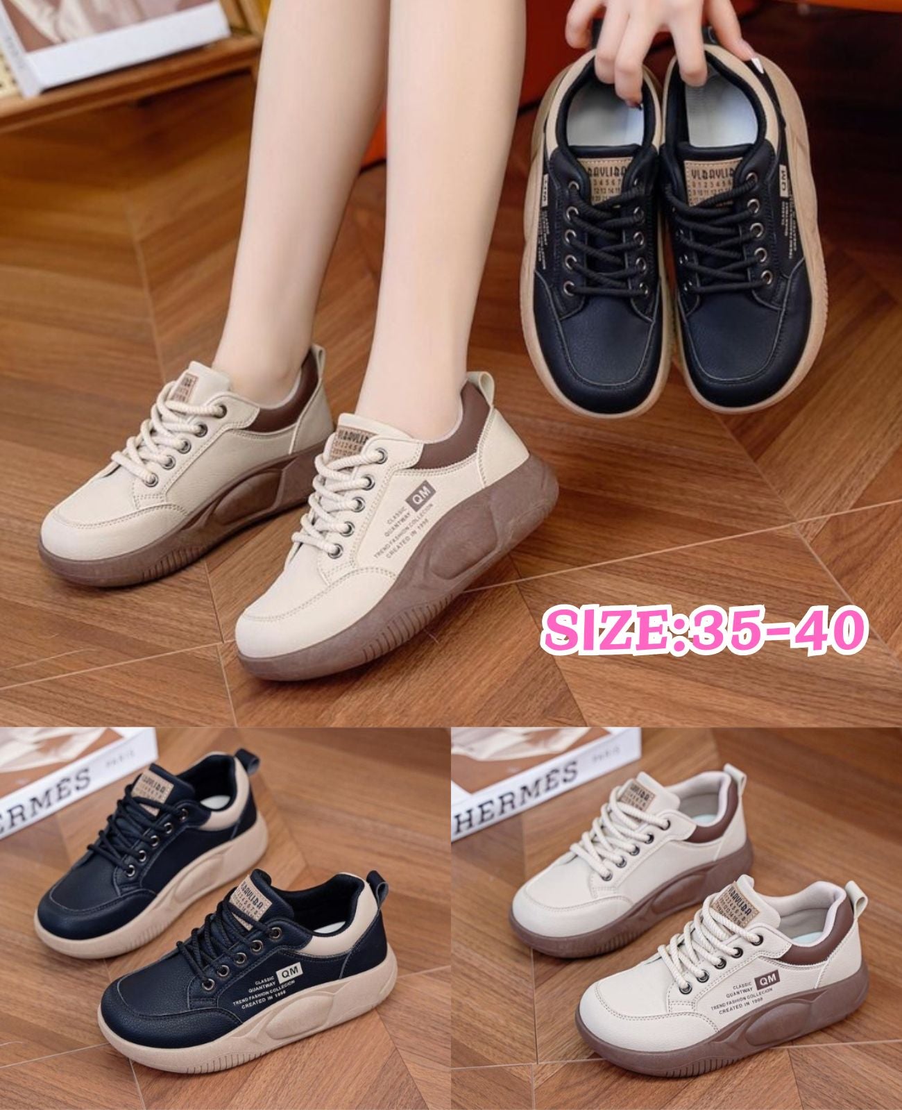 🔥【Kup 1, a drugi dostaniesz gratis】🌸【35-40】2025 Nowe modne klasyczne buty casualowe