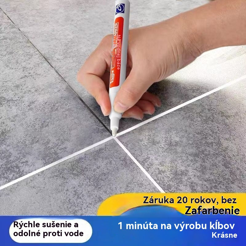 🔥Protiplesňové a vodeodolné pero na škárovanie dlaždíc