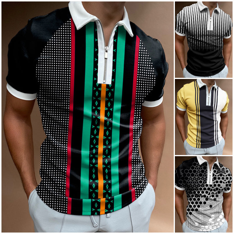 ✨👔50% popusta💖 [S-3XL]🌹 Nova ljetna muška polo majica s patentnim zatvaračem za 2026.