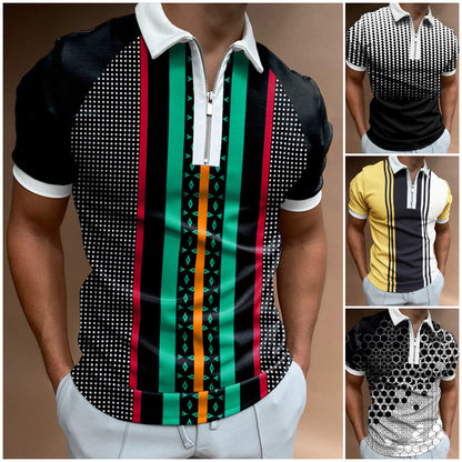 ✨👔50% popusta💖 [S-3XL]🌹 Nova ljetna muška polo majica s patentnim zatvaračem za 2026.