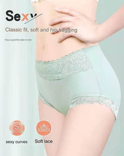 💖Zadnji dan 50% popusta - 【6 komada】Visokokvalitetni pamučni steznik za guzu visokog struka✨️ （40-100 kg）