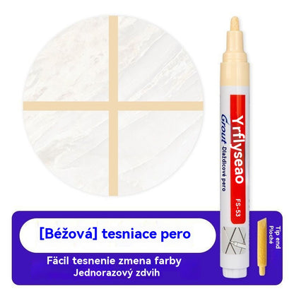 🔥Protiplesňové a vodeodolné pero na škárovanie dlaždíc