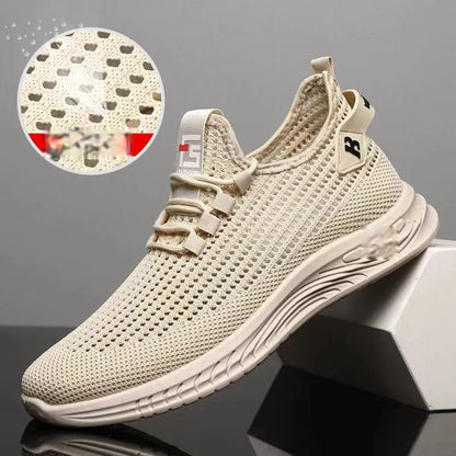 🔥👟【39-44】Zapatillas casuales para hombre - Cómodas, transpirables de malla, antideslizantes y de moda