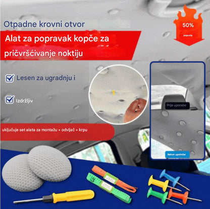 🔥【50% popusta】Obloga krova automobila se odvaja. Pričvrstite podlogu čavlima. Preuredite i obnovite unutrašnjost svog automobila bez rastavljanja.
