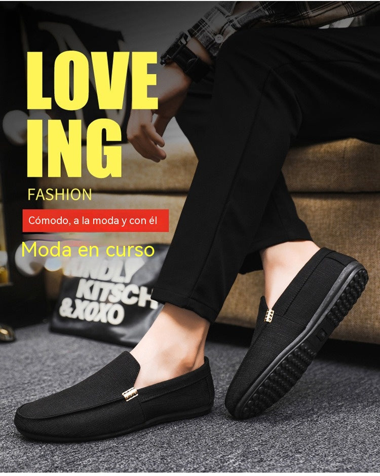 【50% de descuento】【39-48】Zapatos casuales de negocios para hombre, tallas grandes, modelo 2026, suela suave y transpirable.