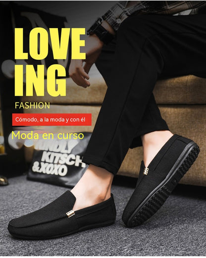 【50% de descuento】【39-48】Zapatos casuales de negocios para hombre, tallas grandes, modelo 2026, suela suave y transpirable.