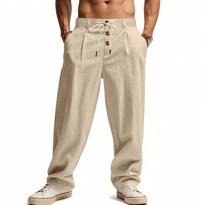 👖👖¡Oferta por tiempo limitado! Pantalones caseros de hombre de alta calidad. Corte entallado y recto, transpirables y cómodos.