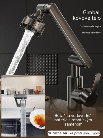 💧【50% zľava】Nová univerzálna batéria do kúpeľne a kuchyne, otočná o 1080°