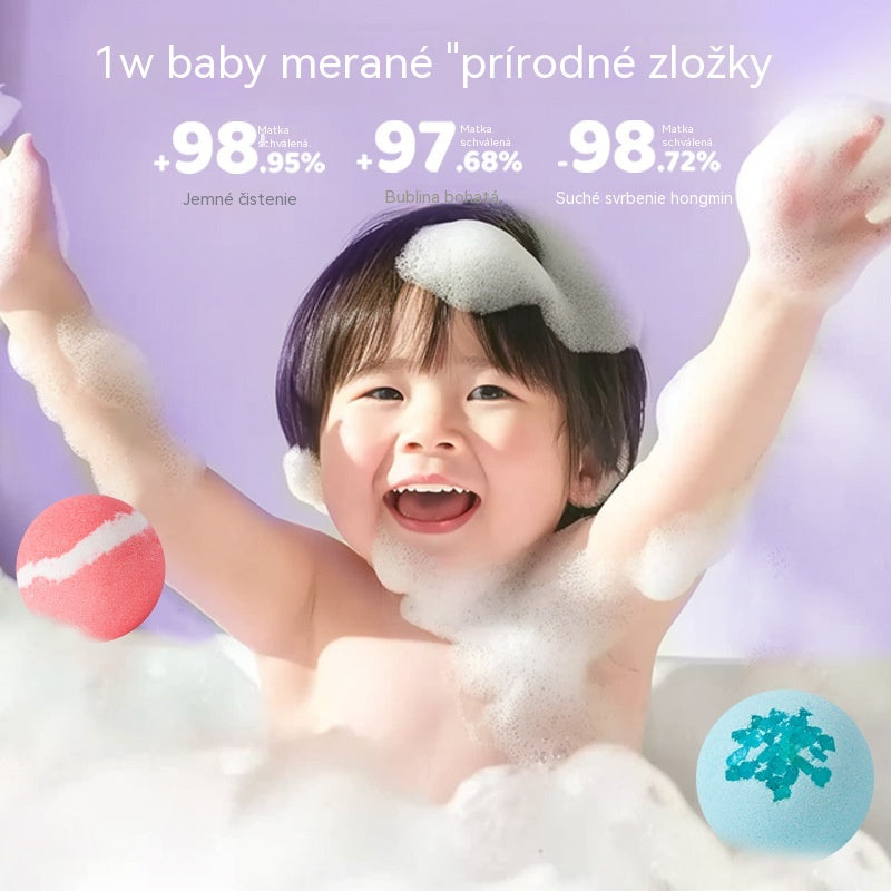 🐳🧸【12 za 35 €】Sada 12 guľôčok so soľou do kúpeľa v tvare morských živočíchov (60 g každá), vhodné pre deti.