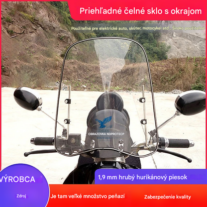 🔥✨ [50% zľava] Nové čelné sklo pre elektromobily z roku 2026, univerzálne čelné sklo pre motocykle
