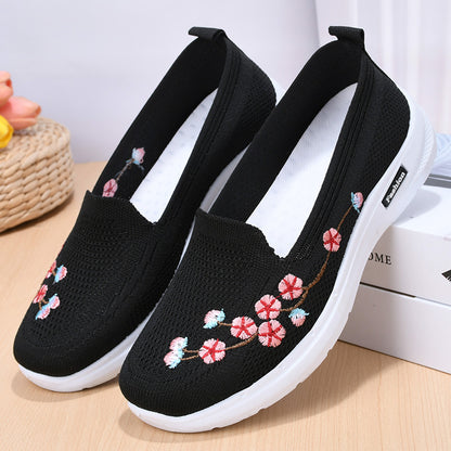 🌹💖【50% OFF】👟🤩【36-42】Prolećne ženske tenice s šarom – prozračne letvene tenice, udobne za svaki dan