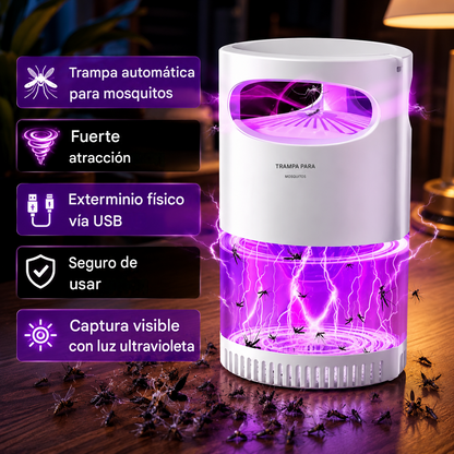 🔥🔥🦟Trampa para insectos LED de interior para el hogar y el dormitorio💡