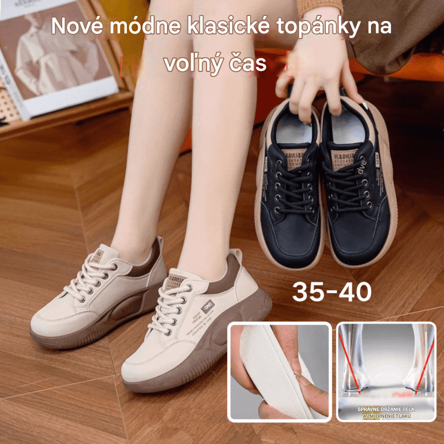 🏆【Časovo obmedzená ponuka za polovičnú cenu】👟Nové módne ležérne topánky na platforme 2026【Veľkosti 35-40】