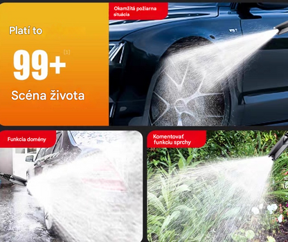 ✔️✔️【Výpredaj - 50%】Najpredávanejšia elektrická vysokotlaková vodná pištoľ roku 2026, vhodná na umývanie auta