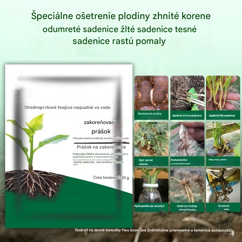 🌱🌷【Kúpte 5 a získajte 5 zadarmo】Rýchlo zakoreňovací prášok, prostriedok na zakorenenie rastlín, rýchlo pôsobiace multifunkčné hnojivo