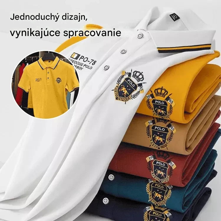 🔥🥰【Platba na dobierku】Najnovšie pánske polo tričko z roku 2026 (M-4XL)
