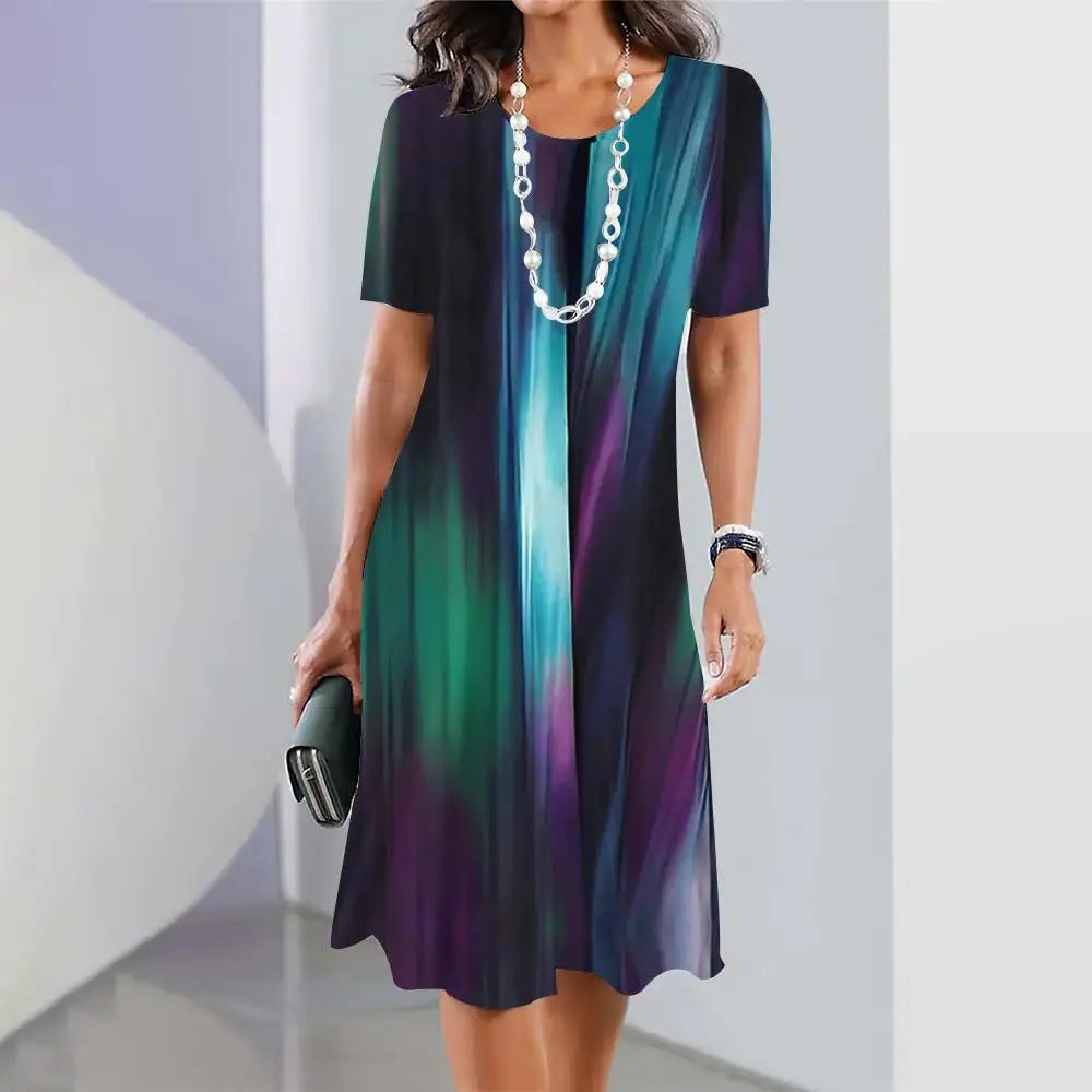 👗💖Časovo obmedzená najnižšia cena: zľava 50 %! Nové elegantné retro šaty s okrúhlym výstrihom z roku 2026 [S~5XL]