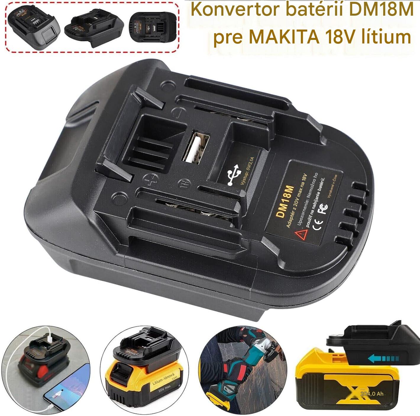⚡【50% OFF】 18V Battery Tool Lithium Battery Adapter