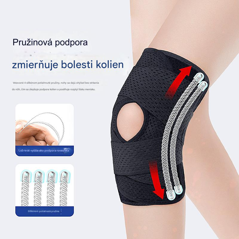 🎁 【Špeciálna ponuka  】🦵 Dvojpružinová kolenná ortéza, vhodná na beh, cyklistiku, loptové športy a ďalšie aktivity.