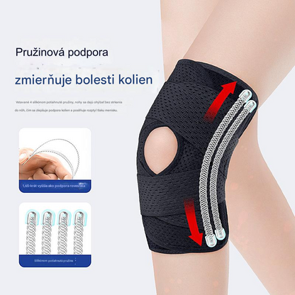 🎁 【Špeciálna ponuka  】🦵 Dvojpružinová kolenná ortéza, vhodná na beh, cyklistiku, loptové športy a ďalšie aktivity.