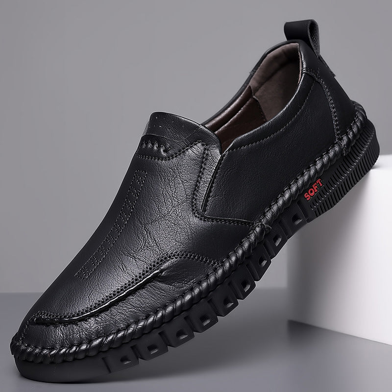 🏆39-44 👞Zapatos de piel para hombre – suaves, cómodos y antideslizantes