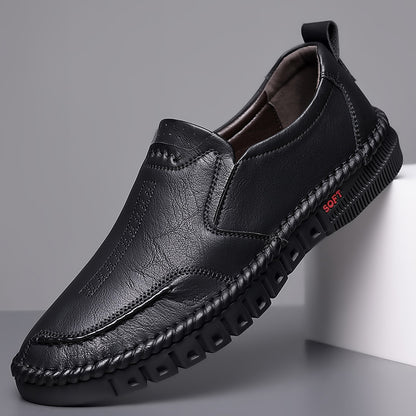 🏆39-44 👞Zapatos de piel para hombre – suaves, cómodos y antideslizantes