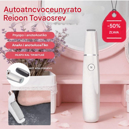 🦶🛁✨🔥50% zľava🔥 Nový elektrický masážny valček na chodidlá, odstraňuje odumretú kožu z päty, elektrický masážny valček na chodidlá, vhodný na starostlivosť o chodidlá.