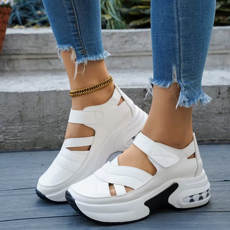 【36-43】Sandalias ergonómicas para la corrección postural: la suela acolchada previene la fatiga del pie.