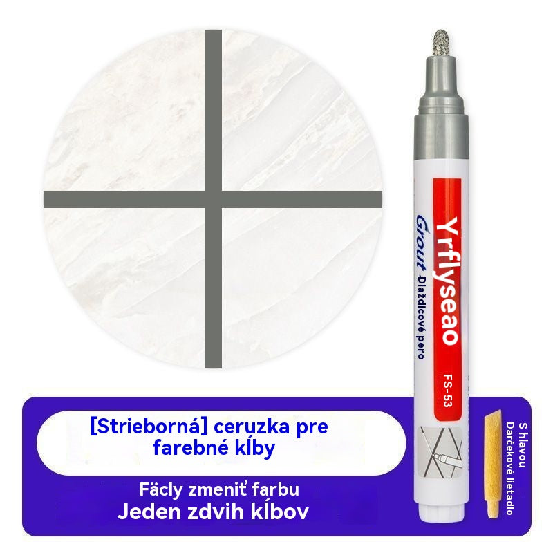 🔥Protiplesňové a vodeodolné pero na škárovanie dlaždíc