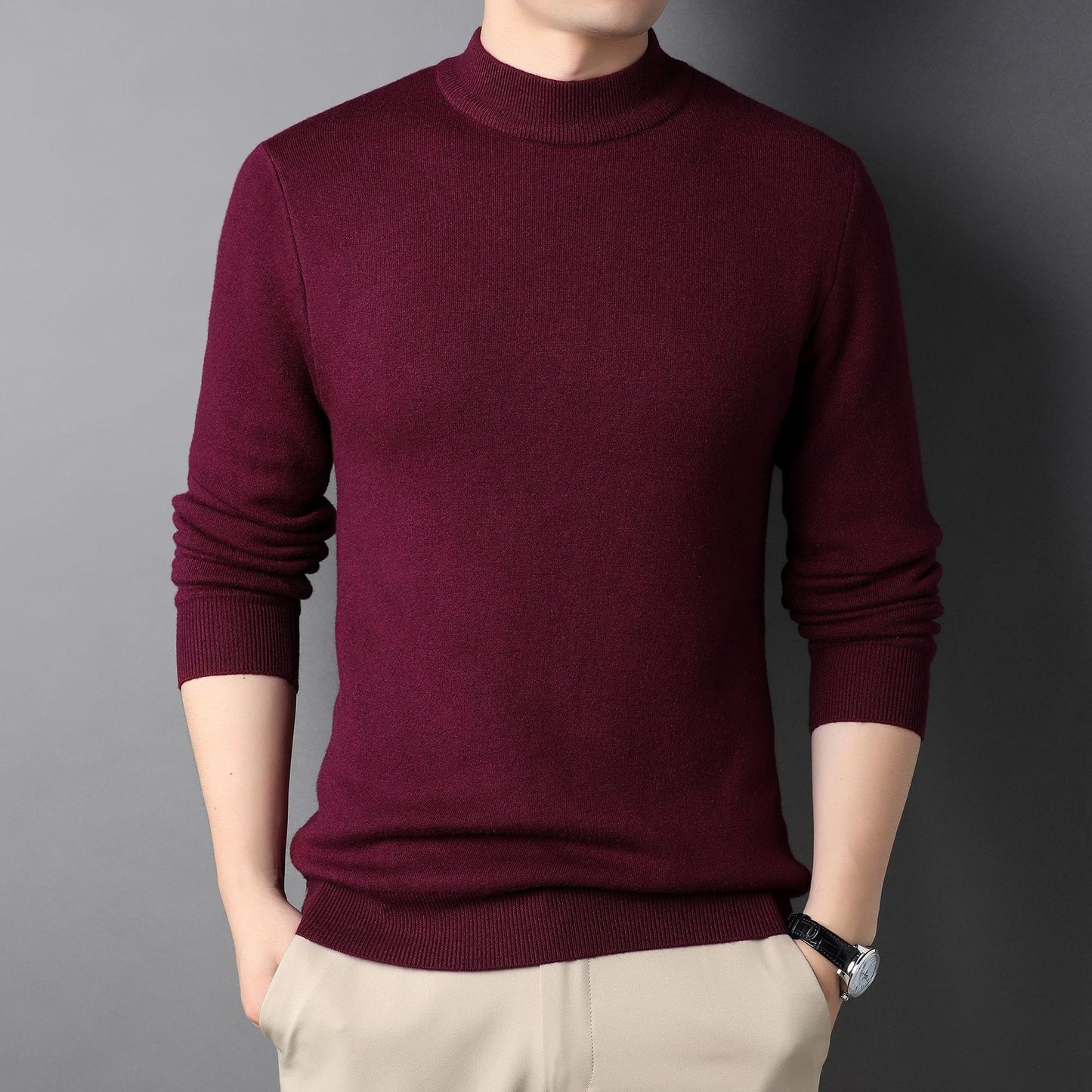 🔥【M-4XL】Мъжка риза с кашмирен яката ✅ мека и нежна към кожата ✅ модерна и лесна за съчетаване