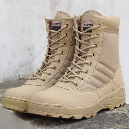 👍 【39-45】Botas militares de hombre para senderismo y montañismo al aire libre. 