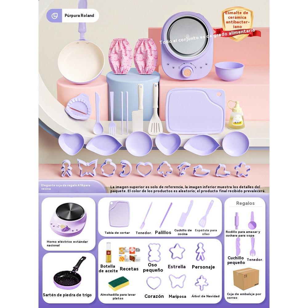 🔥 50% ZĽAVA! 🎁 Mini kuchynská súprava na varenie pre skutočné deti 🍳✨