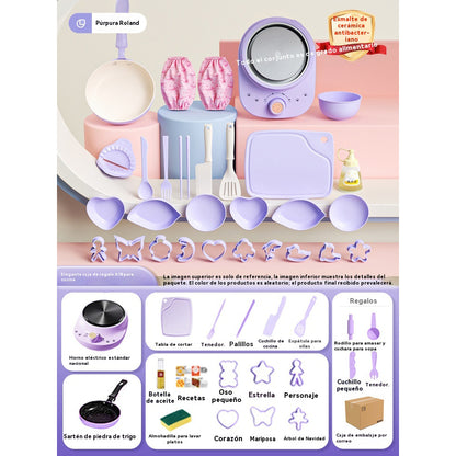 🔥 50% ZĽAVA! 🎁 Mini kuchynská súprava na varenie pre skutočné deti 🍳✨