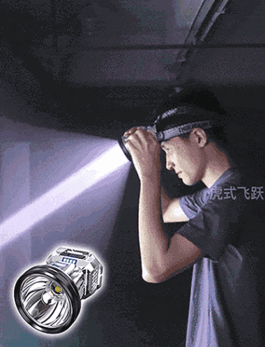 🔥Nuevo producto de gran venta 2025🔥Foco exterior recargable, ajustable y superpotente con montaje en la cabeza. 