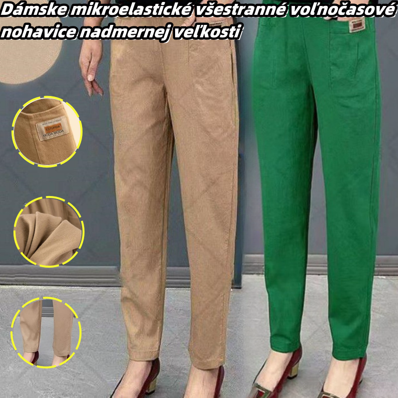 Časovo obmedzená zľava 50 % 🔥 Nové dámske módne ležérne nohavice (M-6XL)