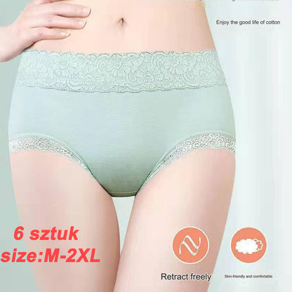 💖Zadnji dan 50% popusta - 【6 komada】Visokokvalitetni pamučni steznik za guzu visokog struka✨️ （40-100 kg）