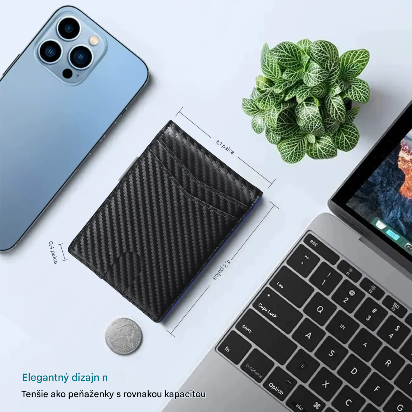 👨👛【Časovo obmedzená zľava - 50%】Jednoduchá pánska peňaženka s RFID ochranou