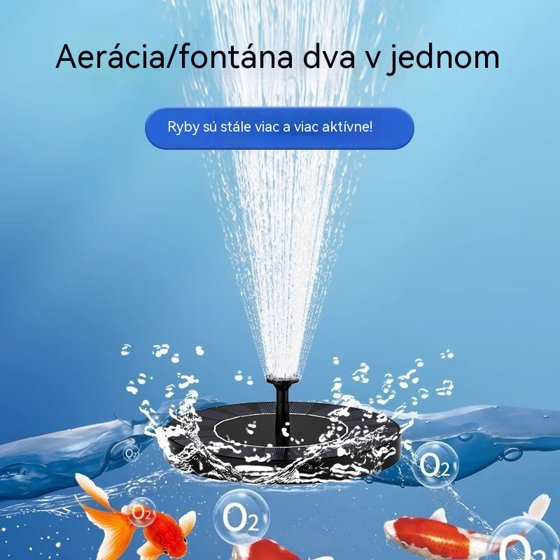 💥【Nový model】Vonkajšia záhradná solárna fontána