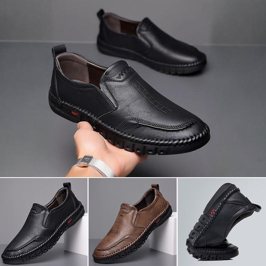 🏆Oferta limitada 👞Zapatos de piel para hombre – suaves, cómodos y antideslizantes