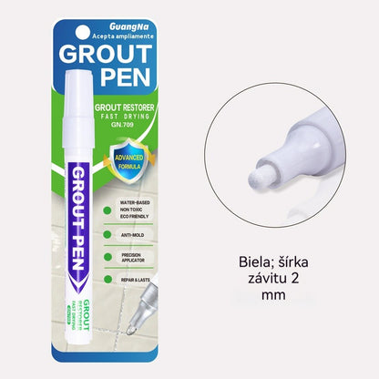 🔥【Kúpte 1, získajte 1 zadarmo】Škárovacia fixka odolná voči vlhkosti, vode a plesniam